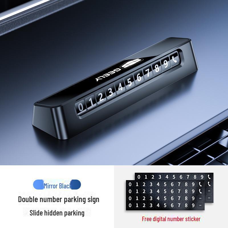 Временный номерной знак для парковки автомобилей Geely Dihao Xingrui, Boyue Binyue и Vision