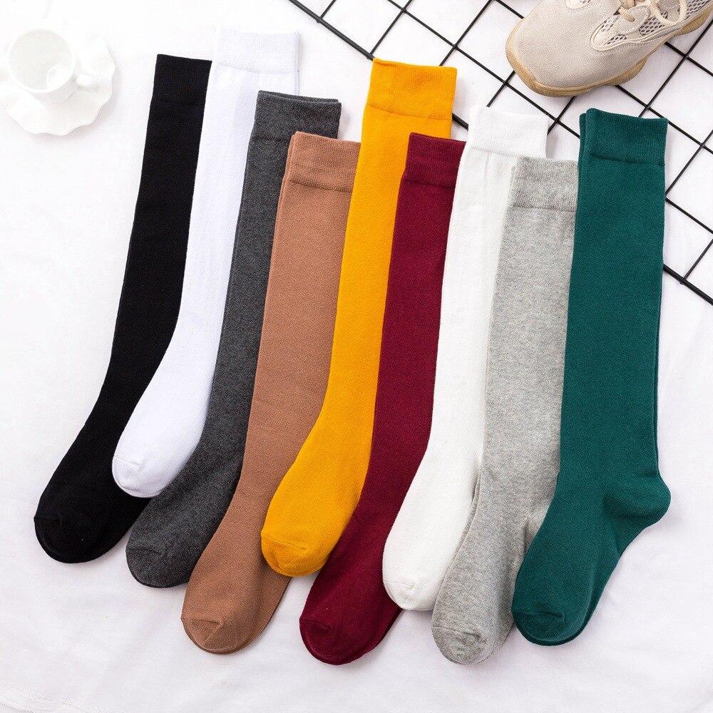 Plaid Girls Women Stockings Long Socks Autumn Winter Warm Thigh High Socks Japan Style Students Over Knee Socks Stocking Leg Sox