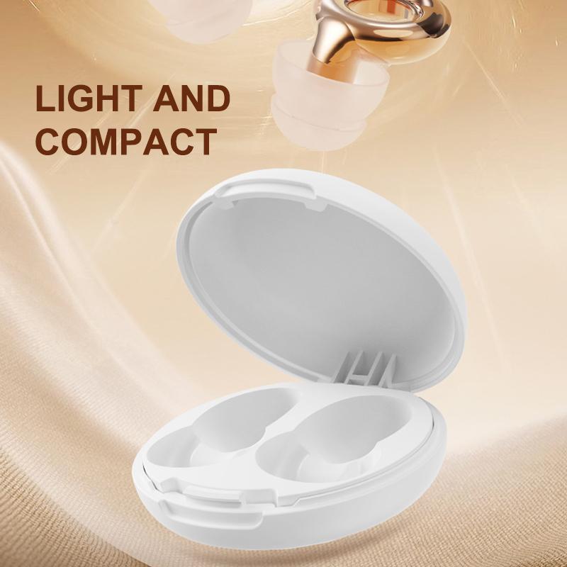 Tampões de Ouvido de Silicone em Forma de Anel Galvanizados com Cancelamento de Ruído Isolantes de Som e Redutores de Som para Dormir