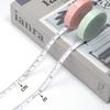 200cm Soft Tape Measure Body Sewing Flexible Ruler Plastic Tape Measure Dual Scale Flexible Tapeline Ruler