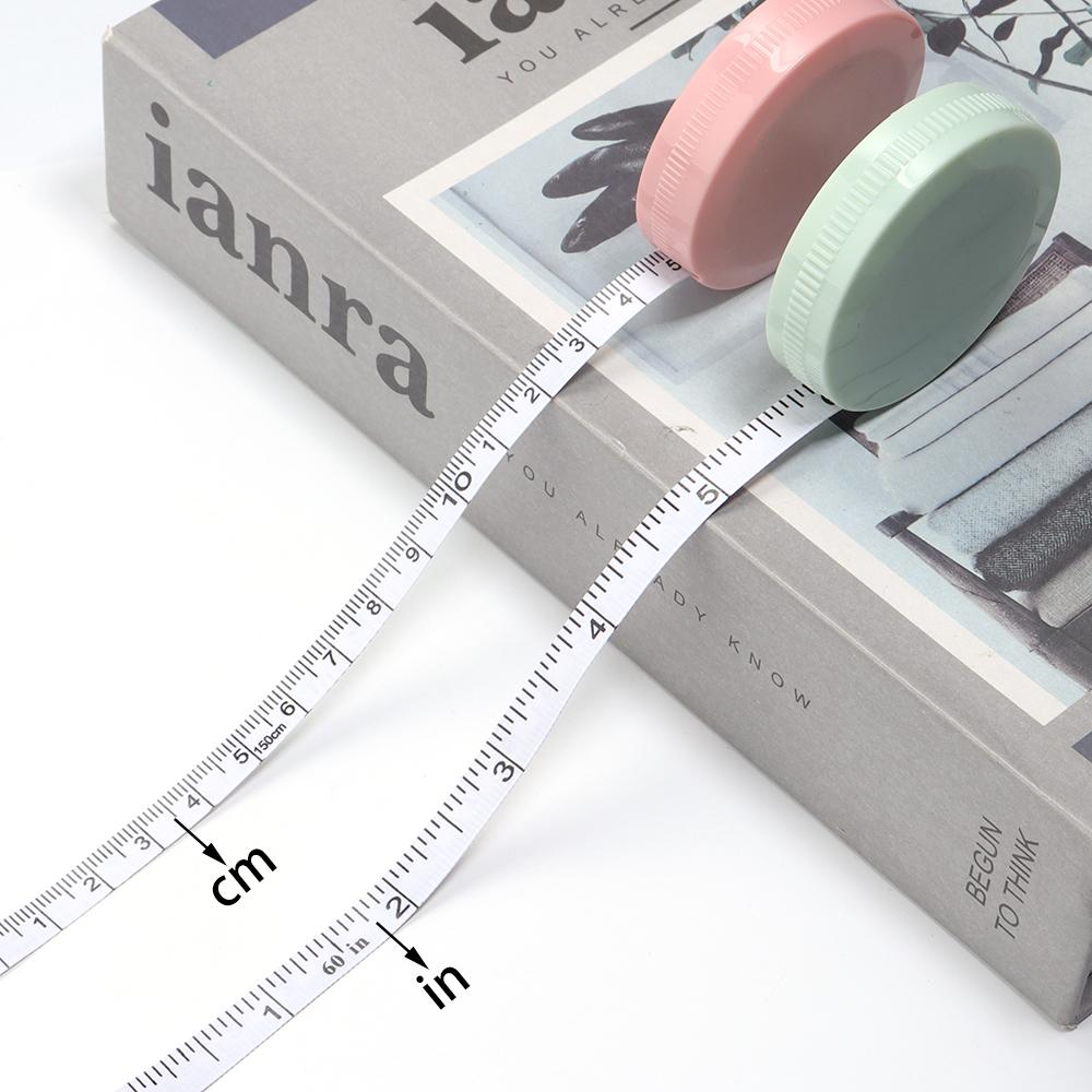 200cm Soft Tape Measure Body Sewing Flexible Ruler Plastic Tape Measure Dual Scale Flexible Tapeline Ruler