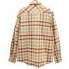 KENNINGTON 70s 80s vintage check Long sleeve Western shirt L Brown Men's Used