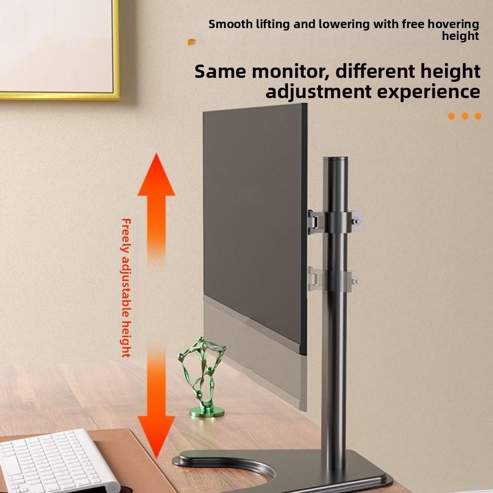 Adjustable Desktop Monitor Holder 14-27 Inches PC Screen Stand Bracket  Office