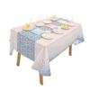 Plastic Disposable Table Decor for Party Tablecover Picnic Cloth Tablecloth Table Runner