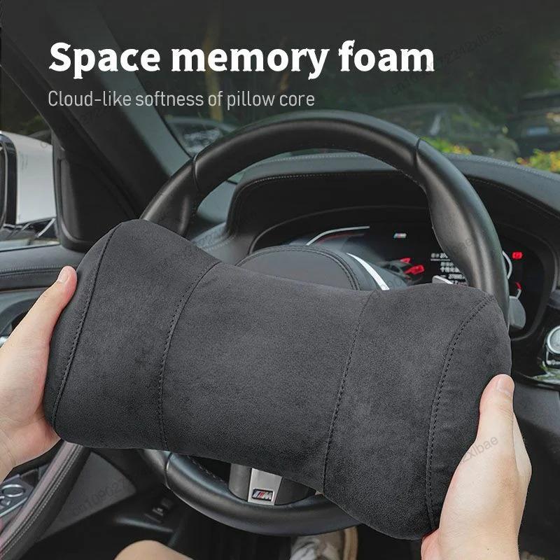 Car Seat Headrest Memory Cotton Cervical Spine Protection Pillow For BYD Song Plus DM-i Seal U Tang F3 E6 Atto3YuanPlusMaxF0G3I3