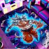 DRAGON BALL Print Rug, Washable Floor Carpet, For Entryway Dorm Laundry Room Office Study, Home Decor Birthday Christmas Gift