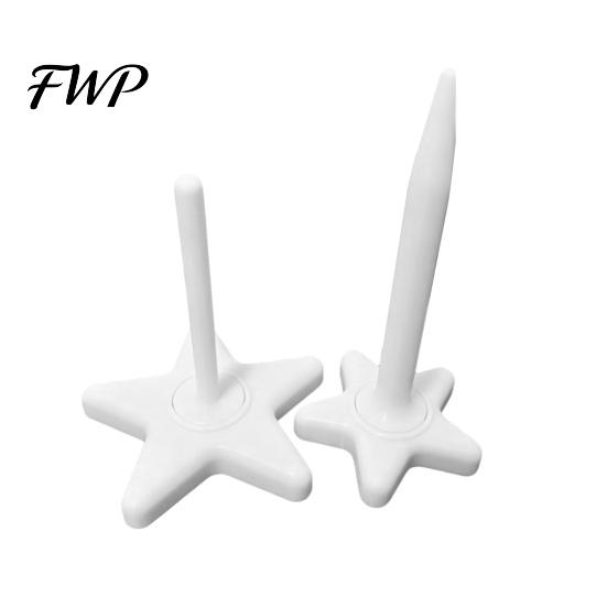 Yarn Winder for Knitters 3D Printed Spinner Smooth Rotating Holder Cute Crochet Tensioner Star Tangle-Free Crocheting Knitting Lovers Flow Tool