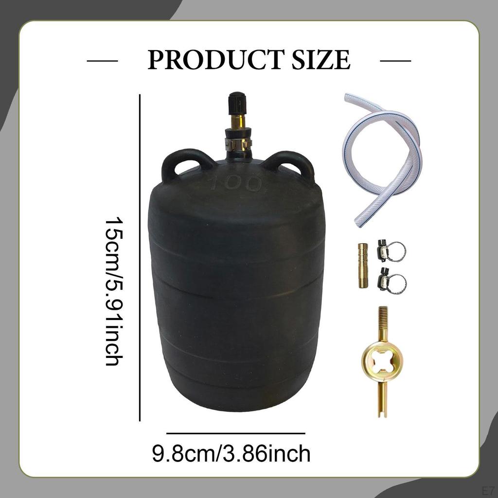 Надувная заглушка Испытательный шар для сантехники Давление для сантехников Обслуживающий персонал