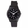 CITIZEN Analog Urethane Q&Q Watch, Waterproof, Strap, Black, V01A-017VK