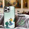 Чехол для телефона S-Снежная гора S-Катание на лыжах Лыжи для iPhone 17,16,15,14,13,12,Plus,Pro,Max с поддержкой MagSafe Магнитная Беспроводная Зарядка