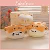 Тесто Ролл Мультяшный Молочно-Желтый Кот Плюшевая Игрушка Девочка Дети Украшение Настольный