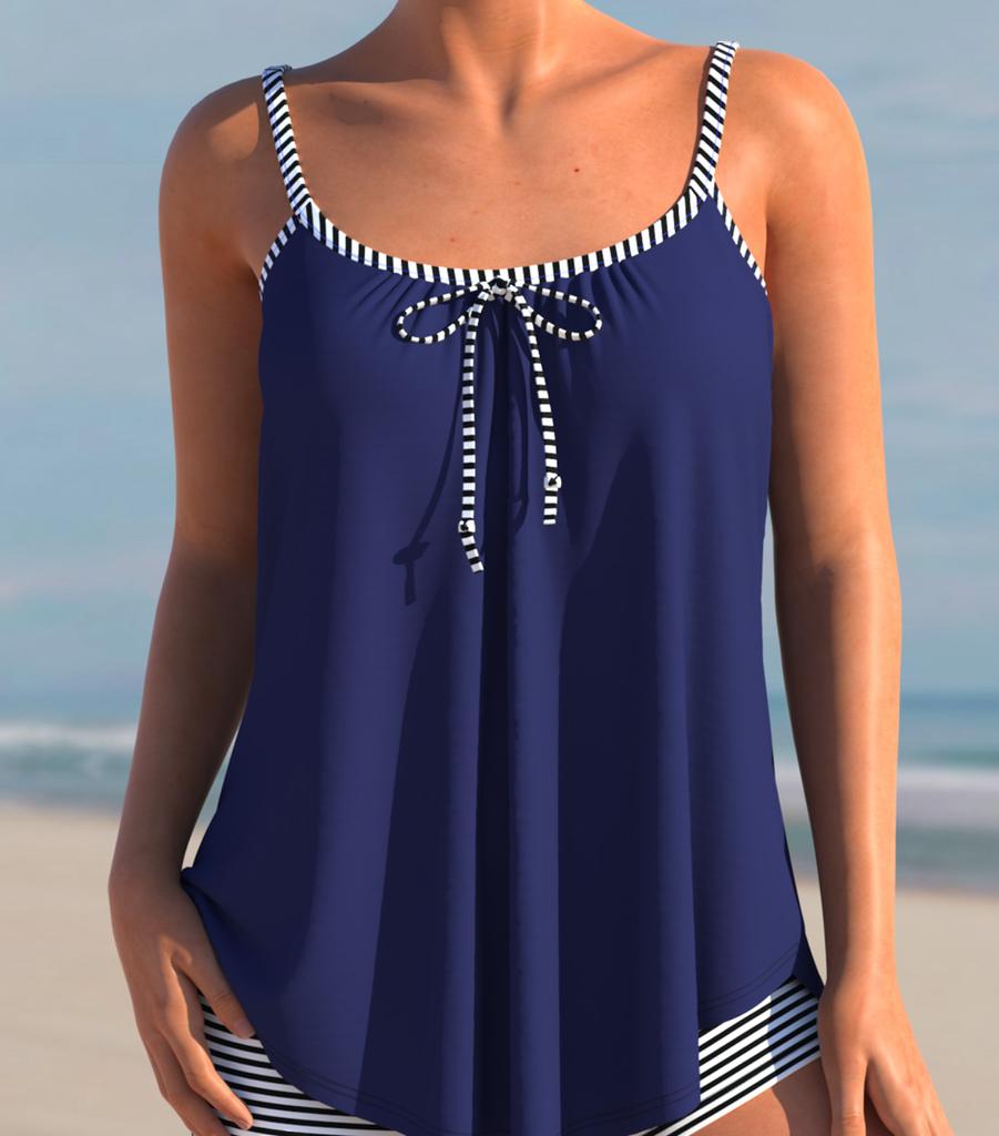 Beachwear Monokini Swimsuit Bathing Suit Sexy High Waist Summer New Design Printing Swimdrss Women Two Piece Tankini Swimwear