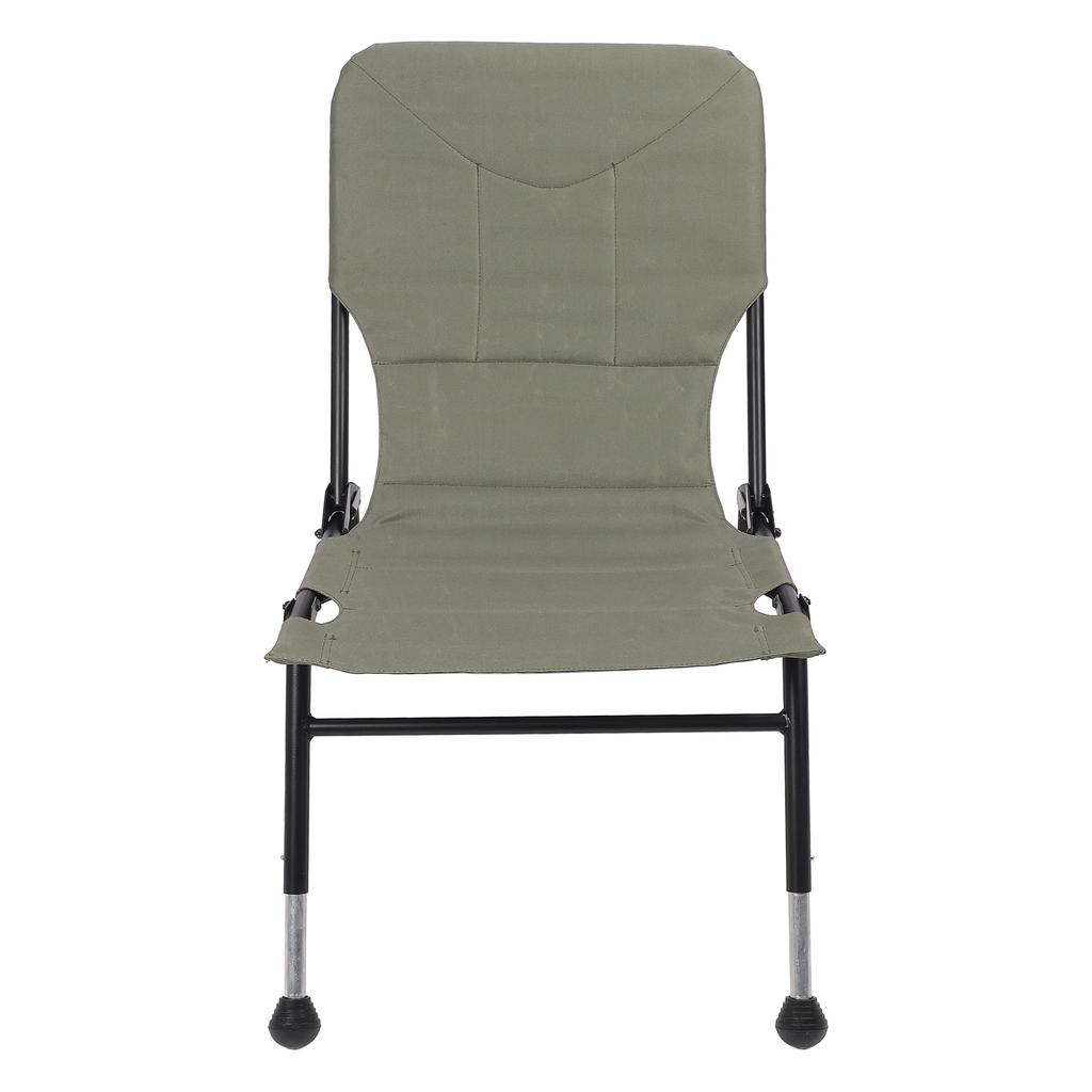 Кемпинговый стул Утолщенная ткань Оксфорд Портативный складной стул с подушкой Регулируемые ножки Противоскользящий A
