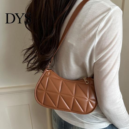 Slim Flat Silhouette Bag Retro Shoulder Women Small Hobo Handbag Zipper Closure Underarm Purse for Phone Keys Party Dating Work