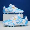 Kids Soccer Shoes Society FG School Football Boots Cleats Grass Sneakers Boys Girls Outdoor Athletic Training Sports Footwear