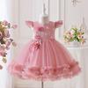 3-8Y Christmas Dress Newborn Baptism Wedding Dress for Baby Girl First Birthday Party Wear Toddler Girl Christening Gown Clothes AL6063