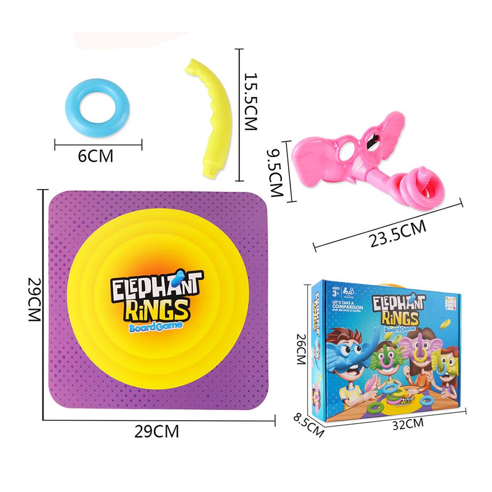 Colorful Rings Toss Toy Playset Innovative Funny Throwing Circle Rings Game For Boys Girls Children