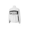 Puma Повседневная спортивная куртка с цветными блоками и принтом Мужская верхняя одежда Белый 597368-02