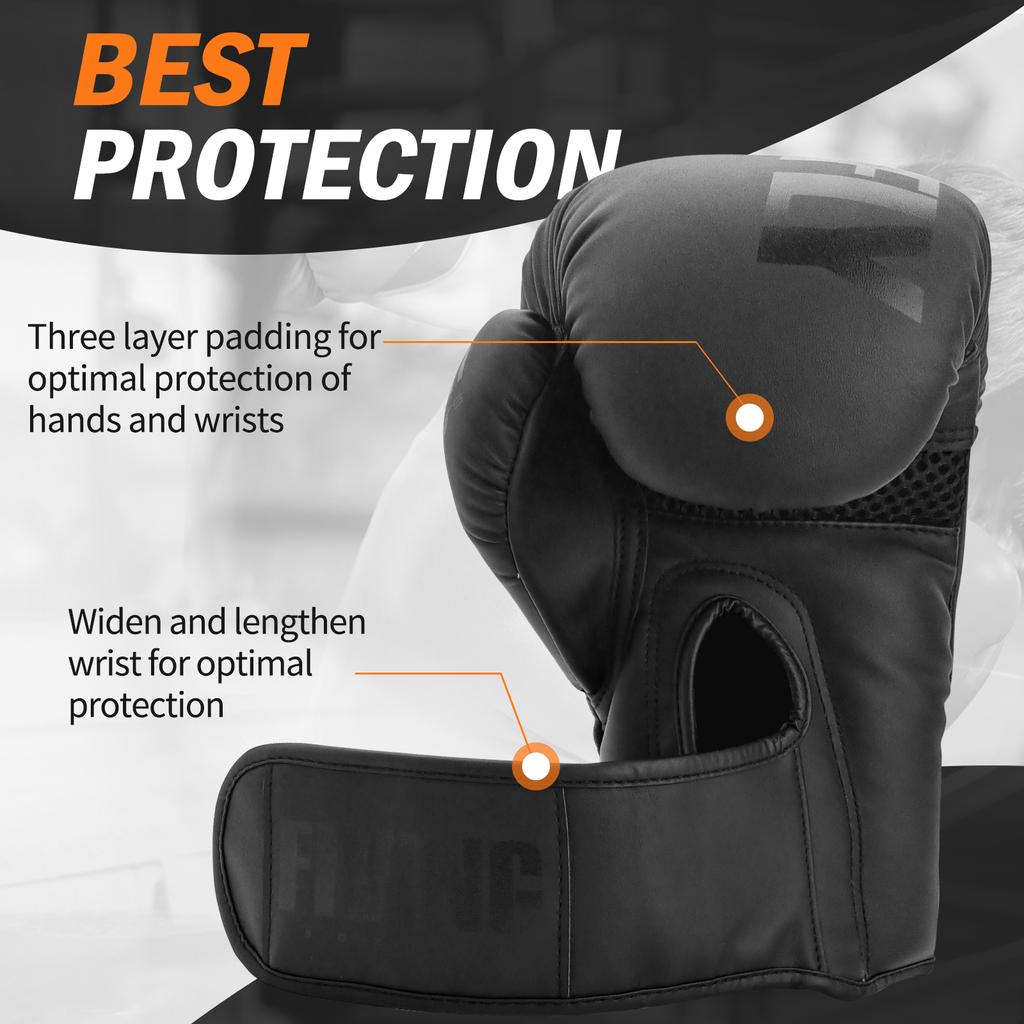 FIVING 10 12 14 16 унций боксерские перчатки из искусственной кожи Муай Тай Guantes De Boxeo Free Fight MMA тренировочные перчатки с мешком с песком для мужчин