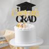 Поздравления 2024 Выпускной торт Топпер Выпускной сезон День рождения Торт Вставка Поздравления Выпускной вечерние Декор поставки