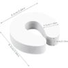 SecureStop Door Guard 6 Pack Childproof Door Buffer Soft EVA Foam Safety Protector Prevents Finger Injuries Slamming Doors and Room Lock-Outs for Kid