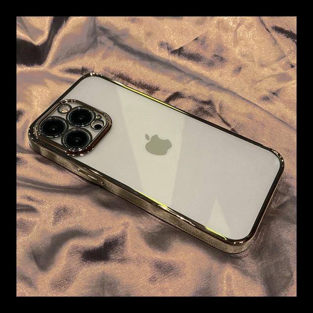 Роскошный силиконовый прозрачный чехол с квадратной рамкой для Iphone 11 12 13 Pro Max X Xr 7 8 Plus Se20, противоударная прозрачная задняя крышка
