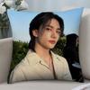 H-Горячий KPOP айдол h-Хёнджин Наволочка Короткий плюш Диван Декоративный Подарок Дом Двусторонняя печать Подушка