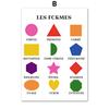 French Language Posters And Prints Educational Alphabet Nursery Wall Art Canvas Painting Wall Pictures Baby Kids Classroom Decor