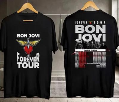 Футболка Bon Jovi Forever Tour 2026