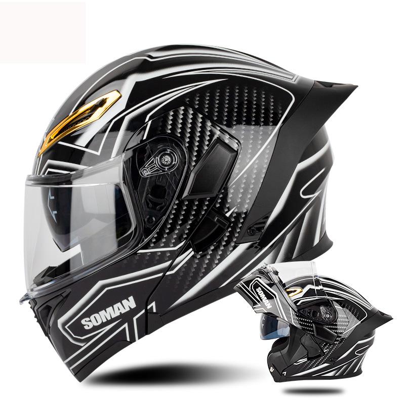 Full Face Helmet Motorcycle Helmets Modular Personality Off Road Changeable Moto Helmets