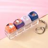 Halloween Pattern Halloween Fidget Pressing Keychain 4 Keys Keyboard Fidget  Daily Use