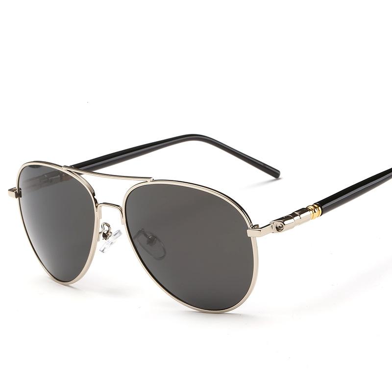 Sunglasses men's polarized sunglasses toad glasses round glasses new retro frame glasses