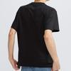 Uniqlo Футболка с графическим принтом персонажа мультфильма, унисекс, черная, 430194-09