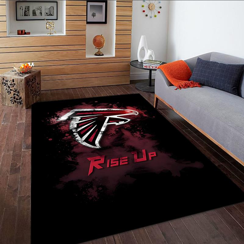 Atlanta Logo Carpet, Kitchen Rugs, Yoga Mat, Non-Slip Mats, Rug for Bathroom, Living Room bedroom, Camping Rugs Christmas Gift