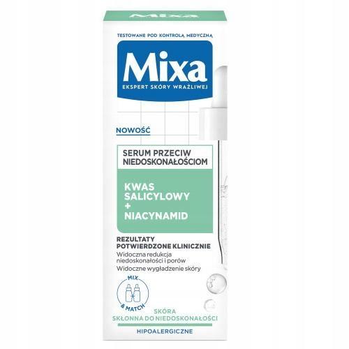 Mixa Anti-Imperfection Face Serum Salicylic Acid Niacinamide