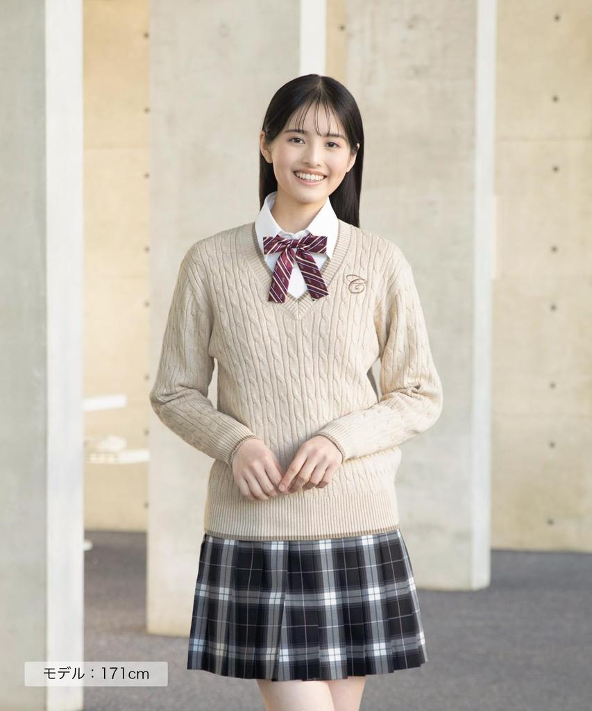 Школьная клетчатая школьная форма средней и младшей средней школы, популярная школьная форма средней и старшей школы, темно-синяя и белая 80 [Konomi] Юбка, юбка,
