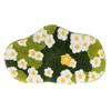 Floor Moss Carpet Cartoon Flower Print Thick Great Water Absorption Non Slip