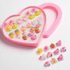 12 Pairs Cute Clip-On No Pierced Earrings For Kids Child Girls Christmas Gift
