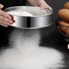 40 Mesh Kitchen Ultrafine Mesh Flour Sifter Professional Round Sieve Stainless Steel Sugar Sieve Cake Baking Strainer