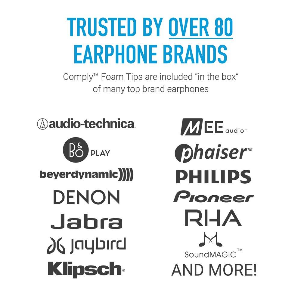 Comply Comply Standard Earpiece Sound Isolation Fit Fall Prevention T 1 Pair L T-500 HC17-50503-01