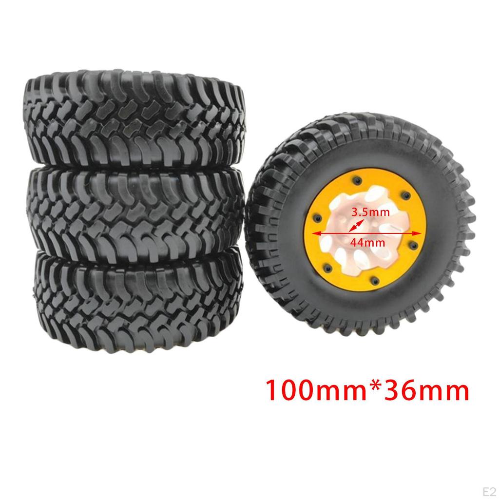 1.9" Резиновые надувные колеса Диски Шины для SCX10 D90 90046 4WD RC Гусеничных Транспортных Средств Грузовиков Обновление