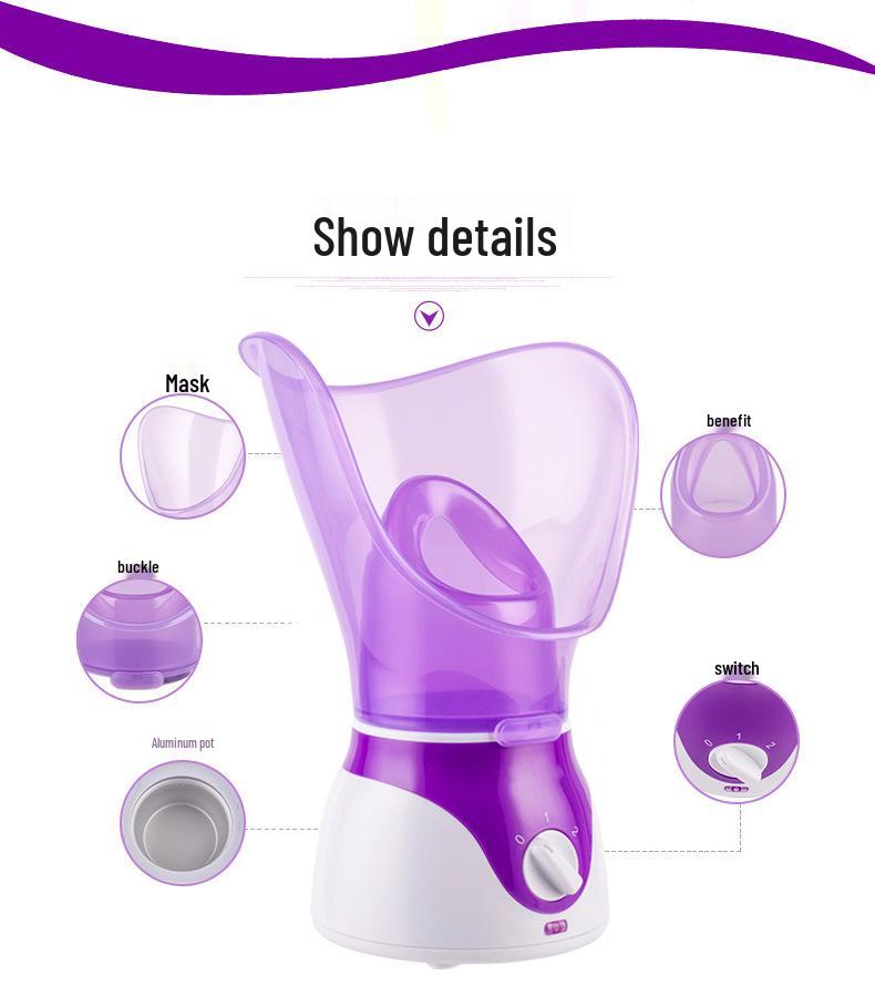 Эксклюзивный трансграничный ароматерапевтический паровой аппарат для лица и носа, увлажняющий увлажнитель