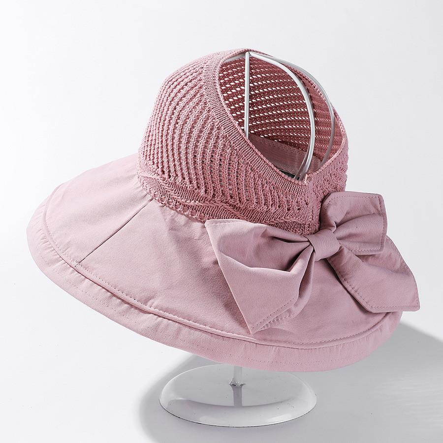 Новинка Женская шляпа от солнца с широкими полями, черная кепка с защитой от УФ-лучей, уличная повседневная шляпа от солнца