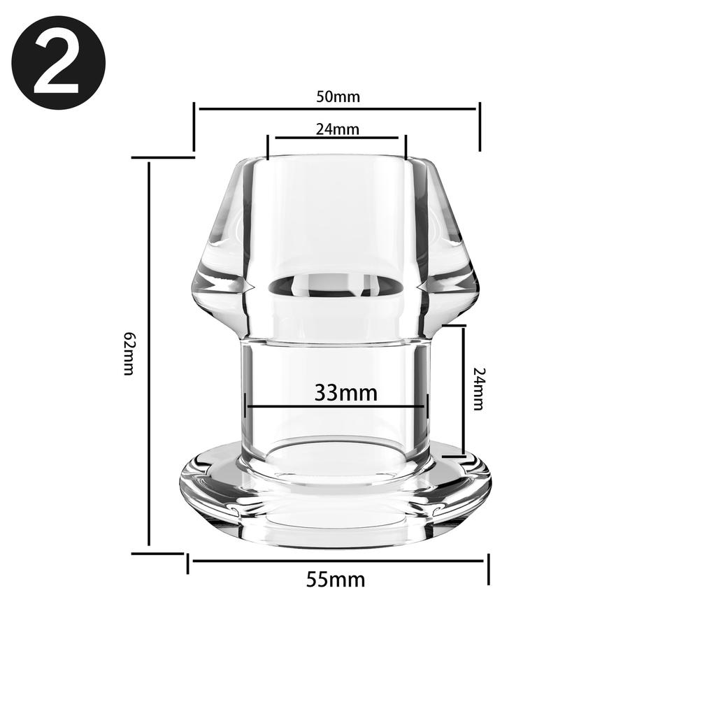 Полый туннель Анальная пробка Анальная пробка Резьба Анальная пробка Секс-игрушки Анальные пробки Обучение мастурбации Начинающие Опытные пользователи Секс-игрушки для взрослых