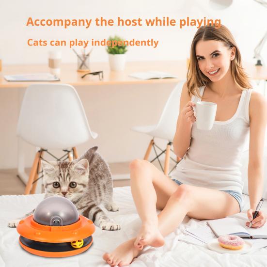 Головоломка-кормушка для домашних животных Умная кормушка для кошек Медленная кормушка Интерактивный дозатор еды в форме НЛО