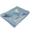 Sunny Days Imabari Gauze Made In Solid X 150cm X 200cm Blanket, Single, Japan, Baby, 5-Layer, Large, Long, Striped, 100% Cotton, (Blue)