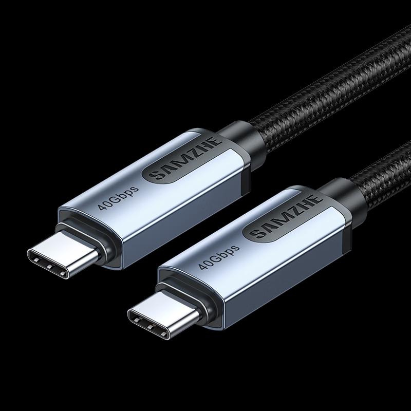 Shanze USB4 полнофункциональный кабель Type-C с быстрой зарядкой PD240 Вт