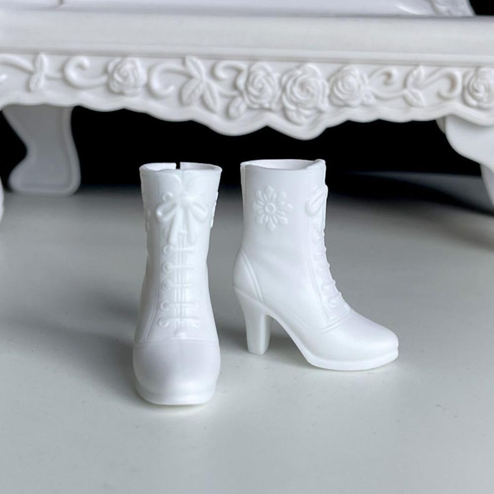 Модные женские кукольные сапоги на высоком каблуке для кукол 1/6 BJD 30 см, подходят для кукол с длиной стопы 2 см