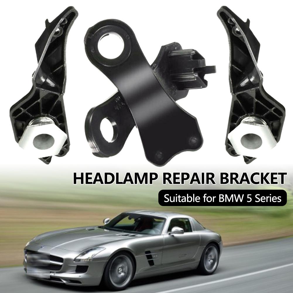 4Pcs Front Headlamp Repair Kit Bracket Clip Right Left Car Headlight Repair Brackets For BMW E60 E61 525i 530i 540i 545i 550i