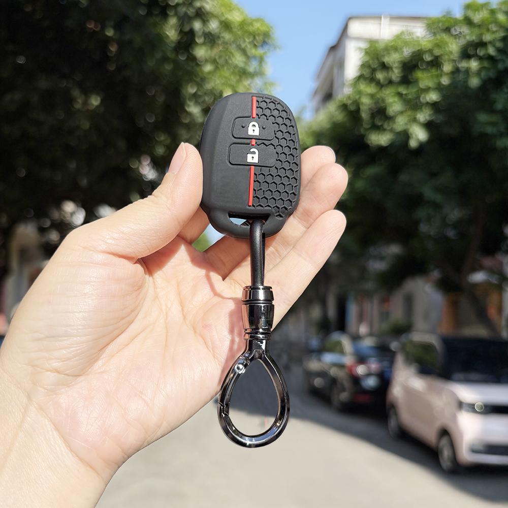 Защитная крышка брелка для Toyota Corolla Fielder Verso S Vitz Nsp135 Yaris Rav4 Mk4 Держатель для брелока Аксессуары 2/3 Кнопки